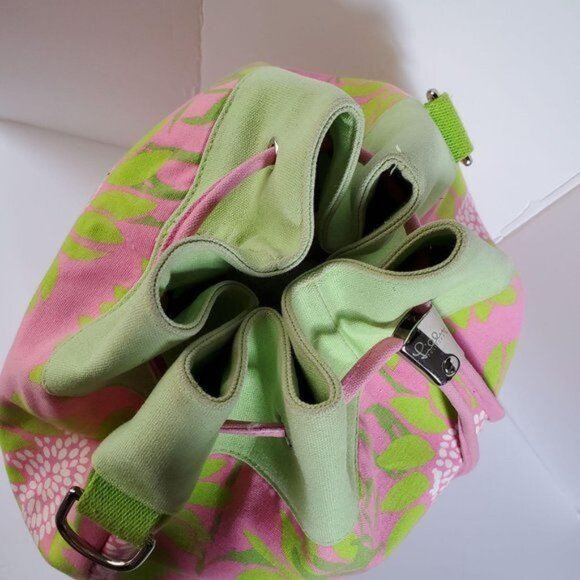 Lily Pulitzer Bag Beach Bucket Tote Canvas Floral WOMEN'S WOMAN'S - Picture 5 of 12